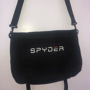 Spyder nylon messenger bag